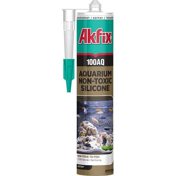 Akfix 100AQ netoksični silikon za akvarijume 310ml - Slika 1