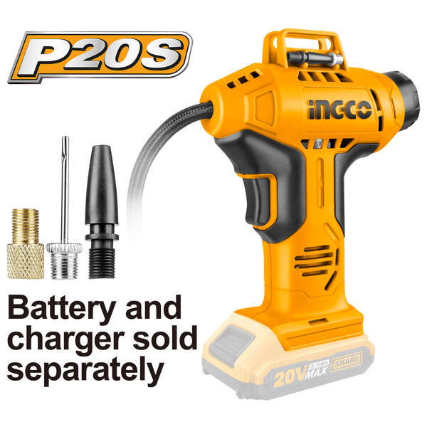 Aku kompresor za auto Ingco - Slika 2