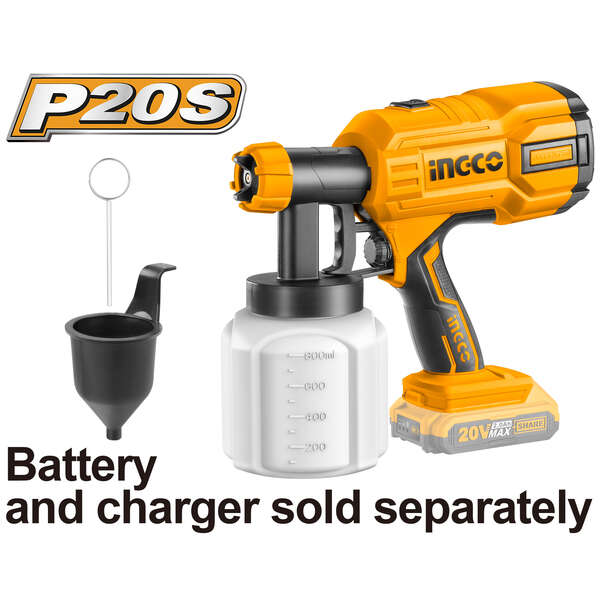 Aku pištolj za farbanje Ingco - Slika 2