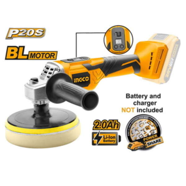 Aku polirka Ingco - Slika 2