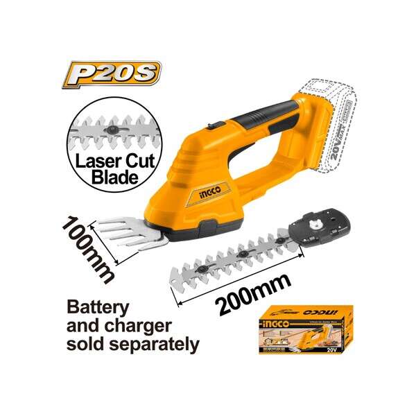 Aku trimer za živu ogradu Ingco - Slika 2