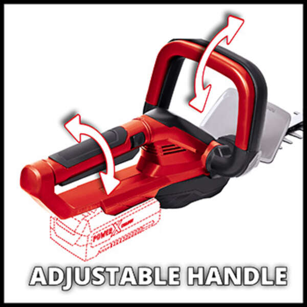 Akumulatorske makaze za živu ogradu GE-CH 1855/1 Li Solo Einhell - Slika 2