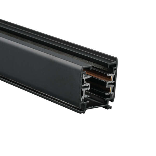 Alu šina monofazna 2m crna - Slika 3