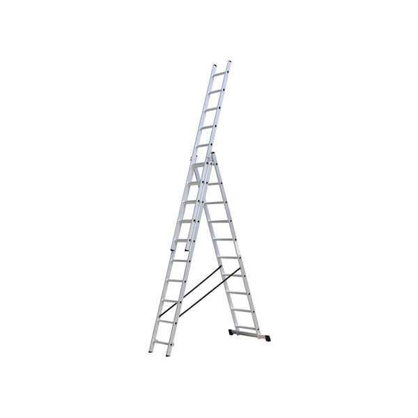 Aluminijumske merdevine trodelne 3x10 Classic - Slika 1
