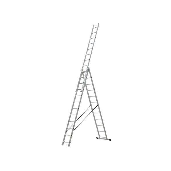 Aluminijumske merdevine trodelne 3x12 Classic - Slika 1