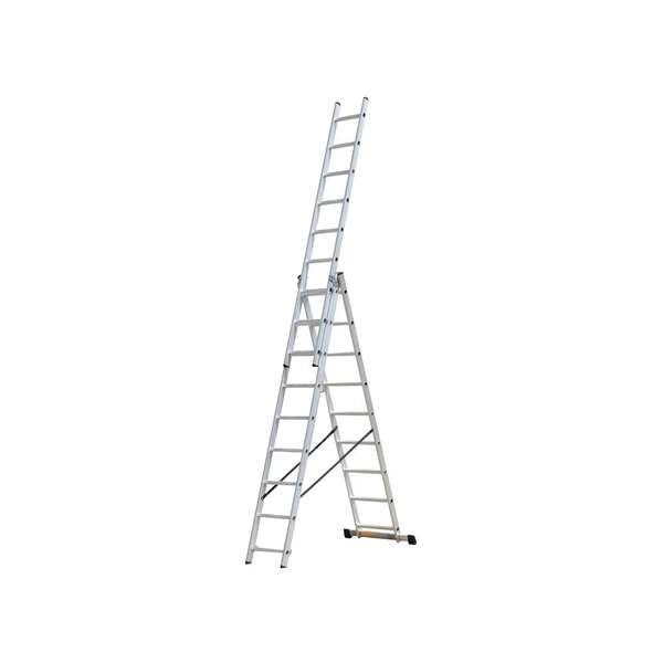 Aluminijumske merdevine trodelne 3x9 Classic - Slika 1