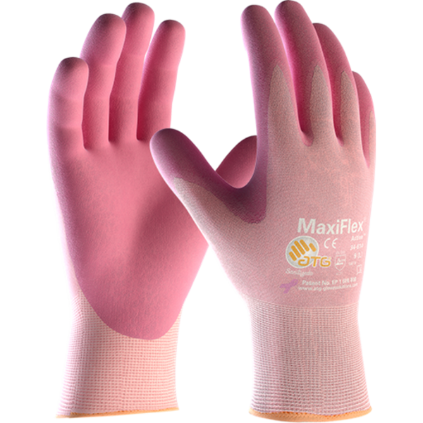ATG rukavica MaxiFlex Active roze - Slika 1