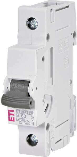 Automatski osigurač B 1P 63A ETI - Slika 1