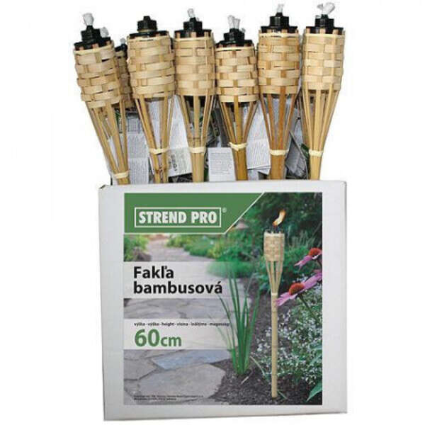 Baklja za komarce - bambus 60cm STREND PRO - Slika 2