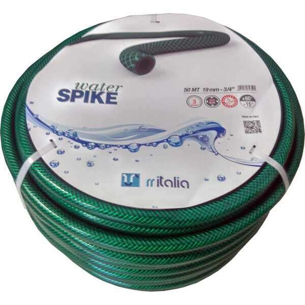 Baštensko crevo za zalivanje WATER SPIKE 3/4" -50m RR Italia - Slika 1