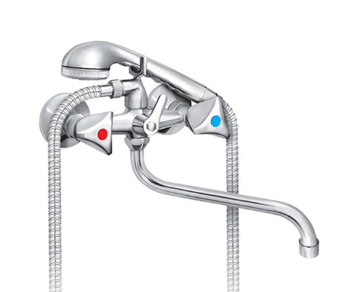 Baterija za kadu "Švedska" sa ručnim tušem KLASIK K11101 - Slika 1