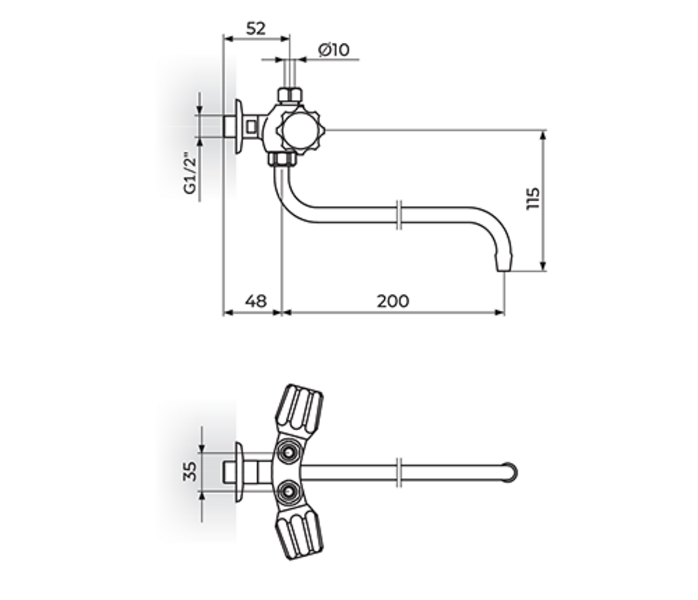 Baterija za protočni bojler KLASIK FUMME KF09101 - Slika 2