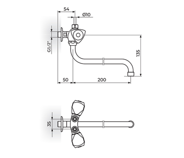 Baterija za protočni bojler KLASIK FUMME KF09102 - Slika 2