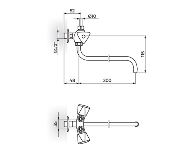 Baterija za protočni bojler KLASIK K09101 - Slika 2