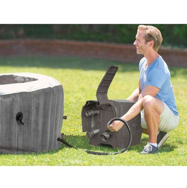 Spa bazen za spoljašnju upotrebu - greywood deluxe - Slika 3