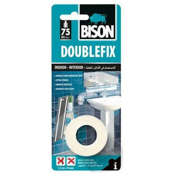 Bison double fix 1.5m x 19mm - Slika 1