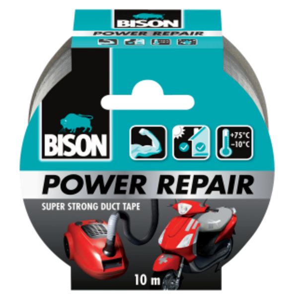 Bison power tape roll 10m x 50mm - Slika 1