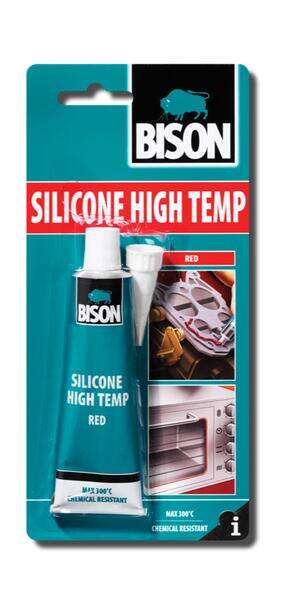 Bison silicone high temperature red 60ml - Slika 1