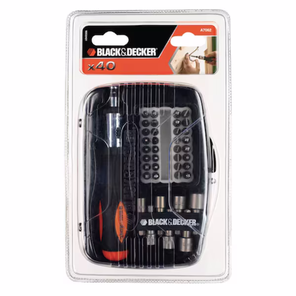 Set bitova sa ručkom A7062-XJ Black&Decker - Slika 2