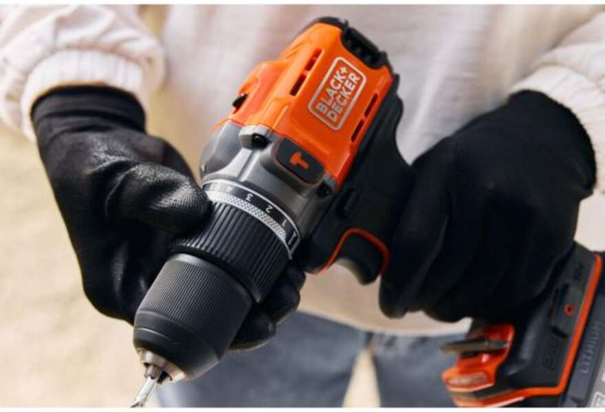 Akumulatorska udarna bušilica BCD383D1XC-QW Black&Decker - Slika 5