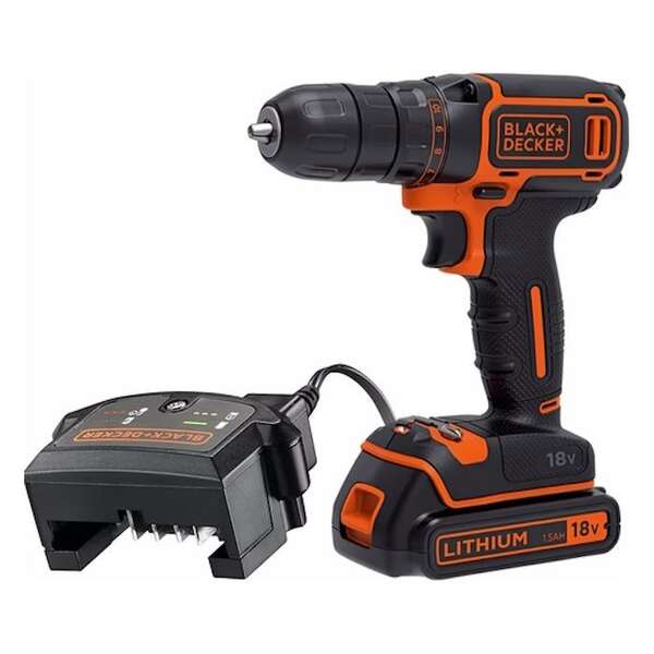 Akumulatorska bušilica u kartonu BDCDC18-QW Black&Decker - Slika 1