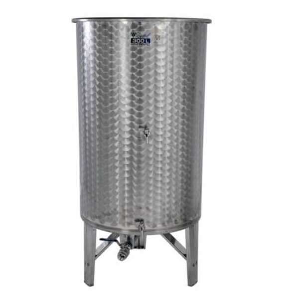 Bure za vino INOX 600L - tri ventila Zottel - Slika 1