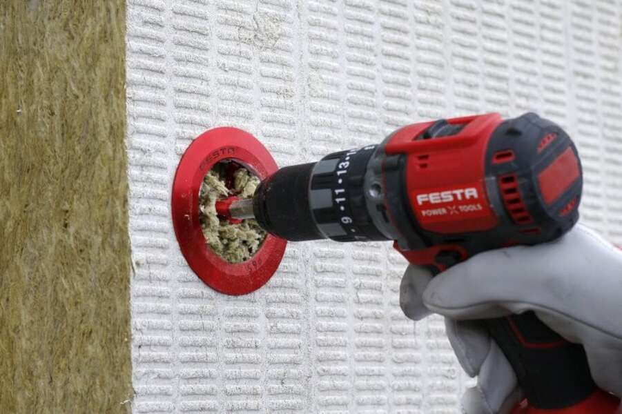 Bušač za stiropor i kamenu vunu za utapanje tiplova ALU 65mm FESTA - Slika 3