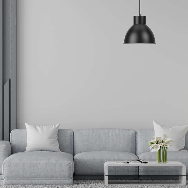 Dekorativna visilica crna 1H-1xE27 - Slika 2