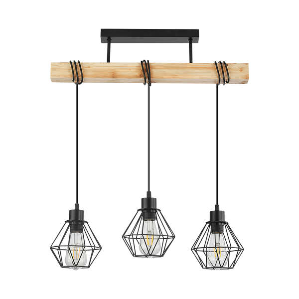 Dekorativna visilica drvo 3H-3xE27 - Slika 2