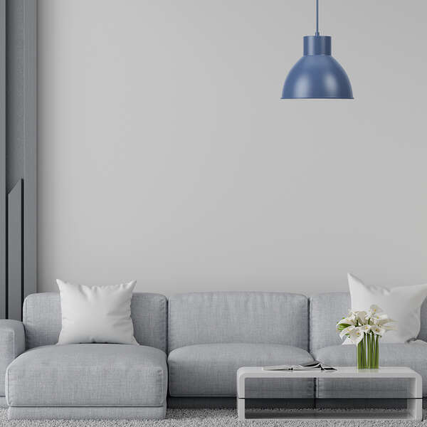 Dekorativna visilica plava 1H-1xE27 - Slika 2