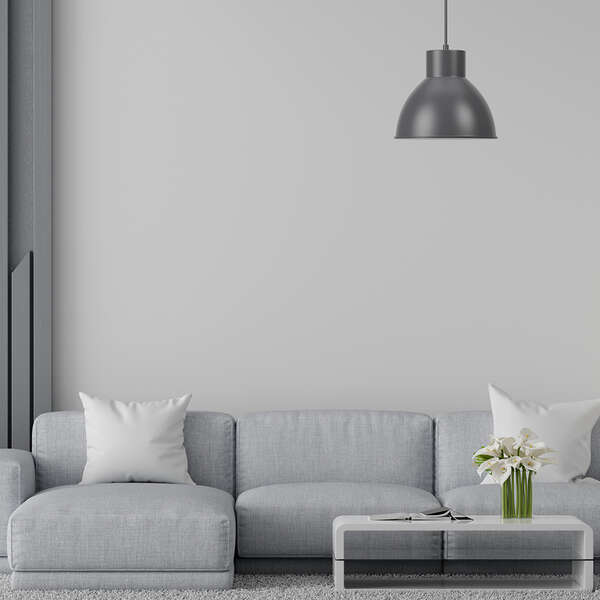 Dekorativna visilica siva 1H-1xE27 - Slika 2
