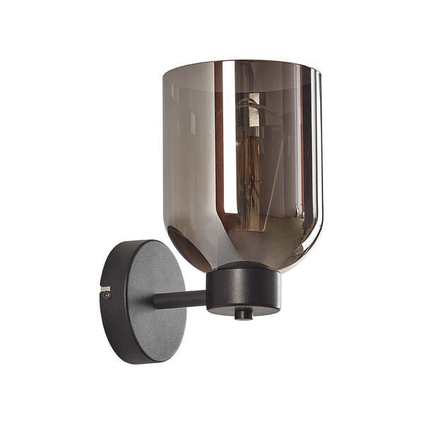 Dekorativna zidna visilica dimljeno siva 1H-1xE27 - Slika 2