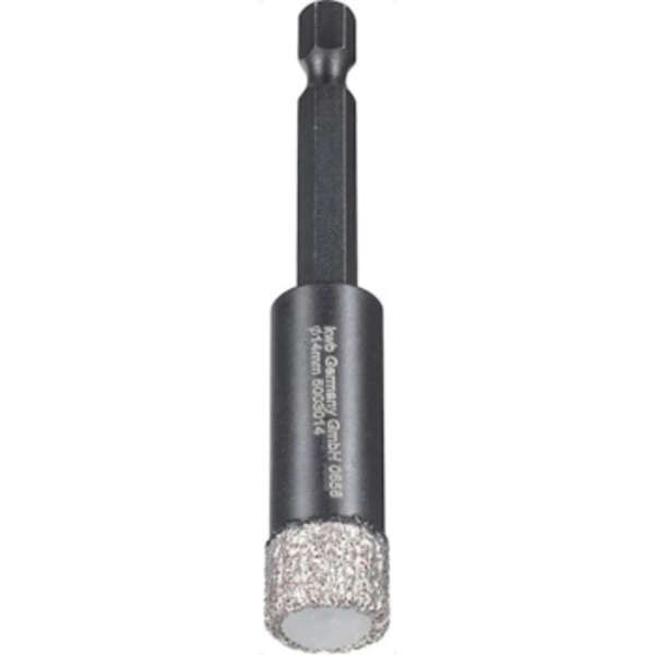 Dijamantska krunasta testera za suvo bušenje 1/4 – E6.3 6mm Einhell by KWB - Slika 1