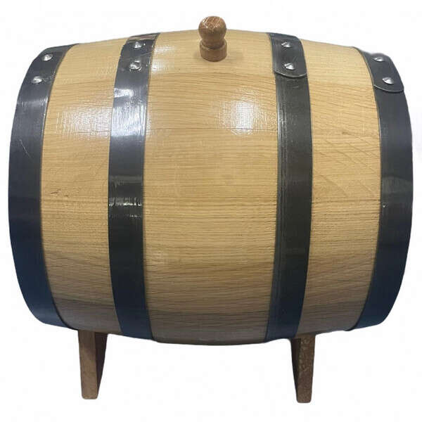 Drveno hrastovo bure za vino i rakiju 10L - Slika 2