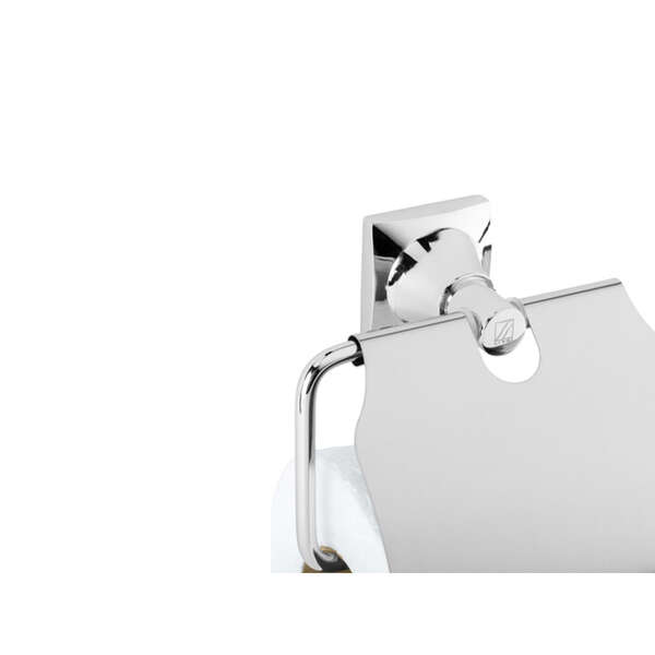 Držač za toalet papir s poklopcem classic LINNI - Slika 2