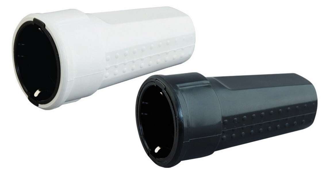 Dvopolna prikjučnica sa kontaktom za uzemljenje crna Tehnoelektro - Slika 1