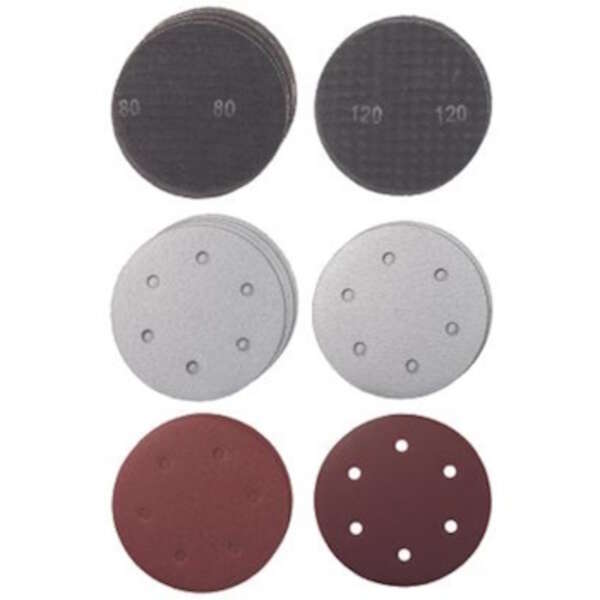 Petnaestodelni set brusnih mreža i papira Ø225mm Einhell by KWB - Slika 1