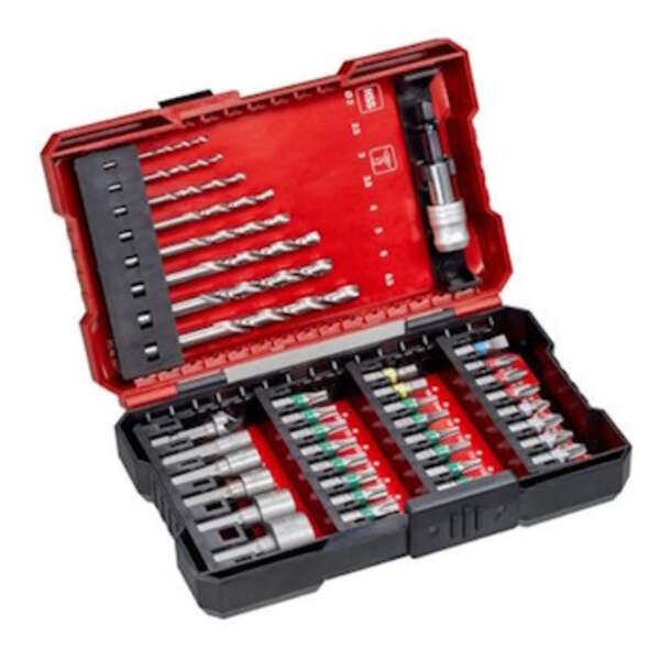 Einhell by KWB set burgija adaptera i bitova hex burgije za metal L-Box 39/1 - Slika 1