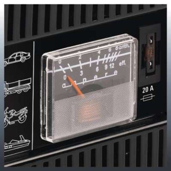 Punjač akumulatora, 12V CC-BC 12 Einhell - Slika 4