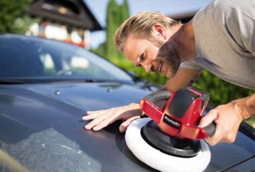 Akumulatorska polirka za automobile, bez baterije i punjača CE-CB 18/254 Li-Solo Einhell - Slika 3