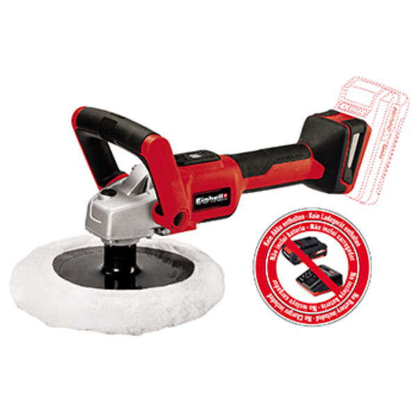 Akumulatorska polirka, bez baterije i punjača CE-CP 18/180 Li E-Solo Einhell - Slika 1