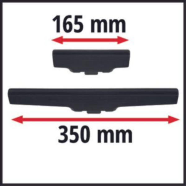 Dvodelni set mlaznica za akumulatorski čistač prozora BRILLIANTO Einhell - Slika 2