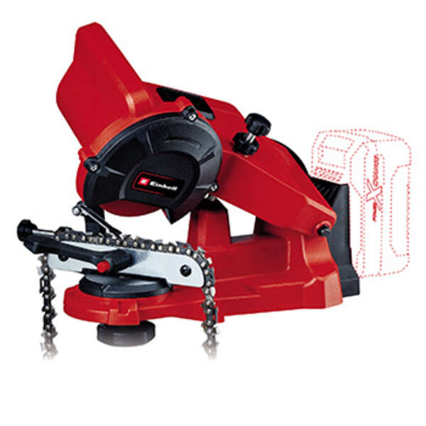 Akumulatorski oštrač lanca, bez baterije i punjača GE-CS 18 Li-Solo Einhell - Slika 6