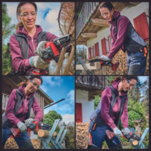 Akumulatorska lančana testera za grane GE-PS 18/15 Li BL-Solo Einhell - Slika 4