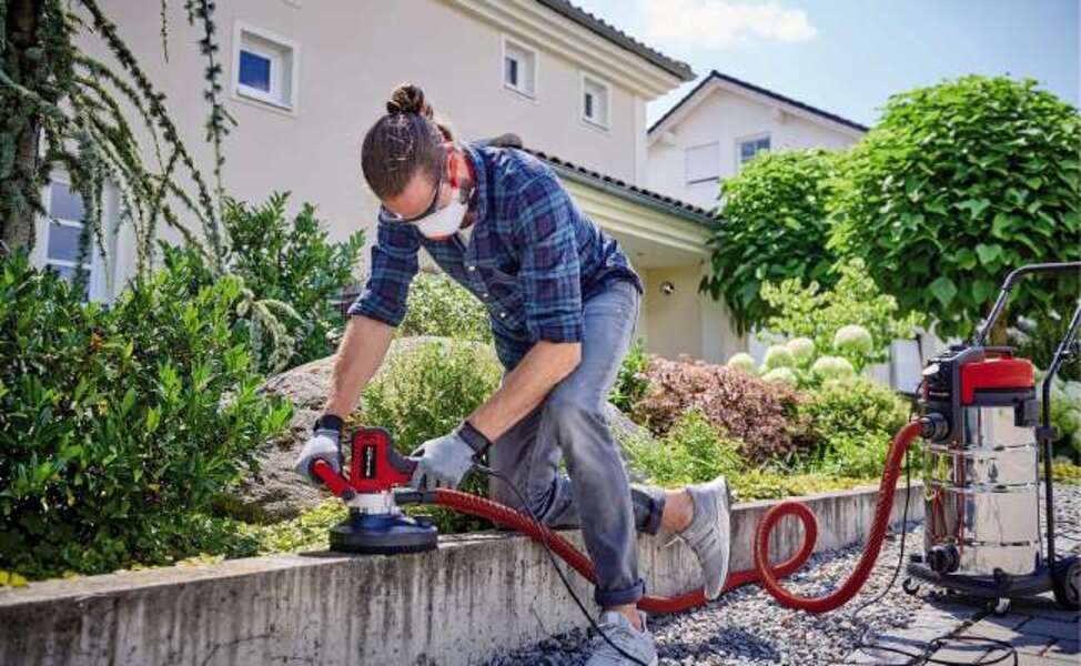 Brusilica za zidove-žirafa, 1.300W TE-DW 180 Einhell - Slika 4