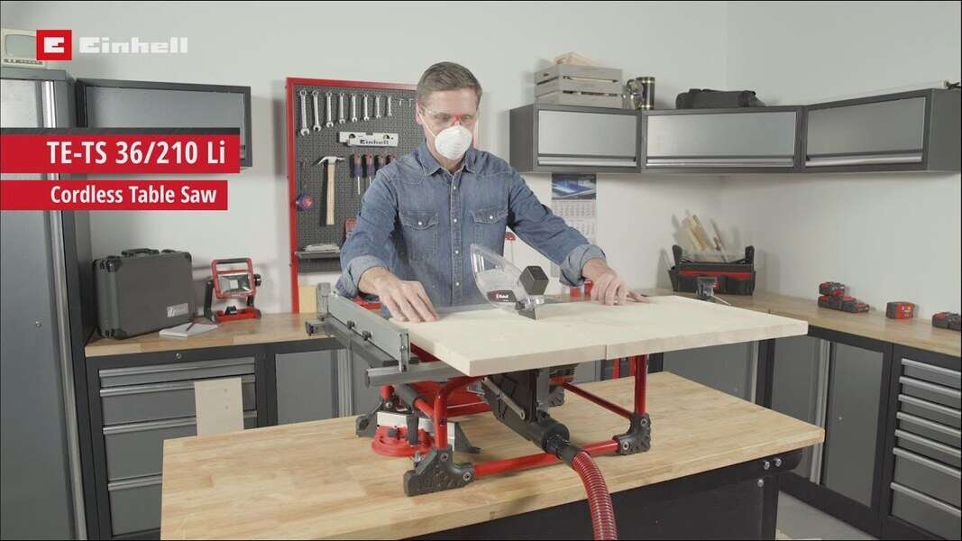 Akumulatorski stoni cirkular TE-TS 36/210 Li-Solo Einhell - Slika 3