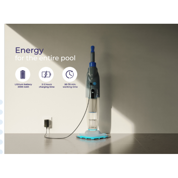 Električni usisivač za spa kade i bazene 13 - 20W - Slika 2