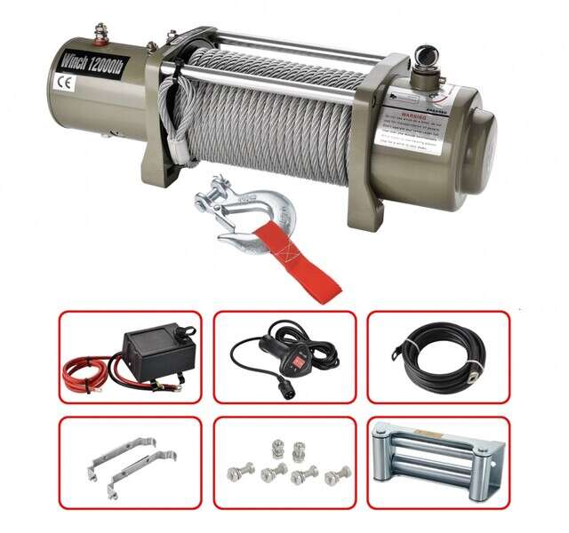 Električno vitlo - čekrk 5400kg TOHO - Slika 1