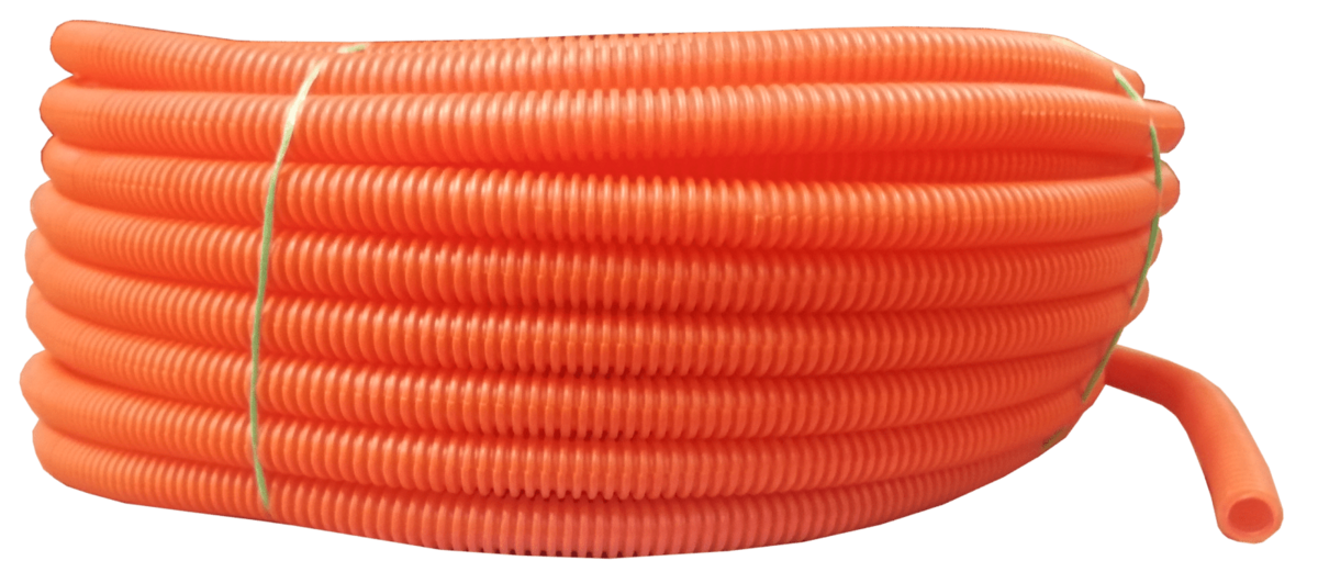 Elektroinstalaciono rebrasto crevo 20/14 125N narandžasto - Slika 1