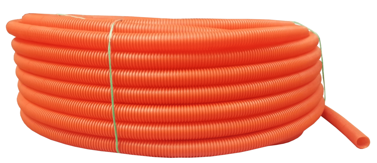 Elektroinstalaciono rebrasto crevo 22/16 125N narandžasto - Slika 1